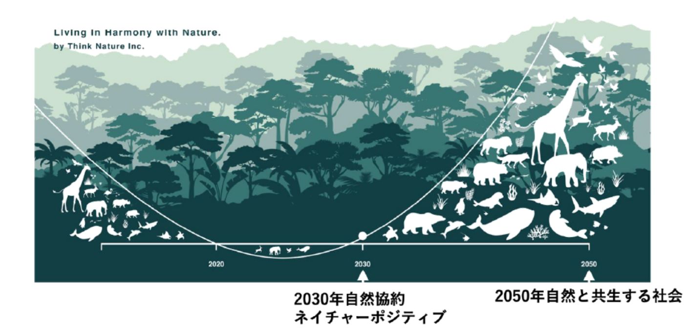 ネイチャーポジティブ想定グラフ