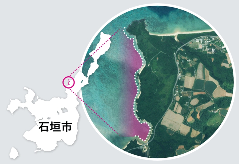 野底地区の位置