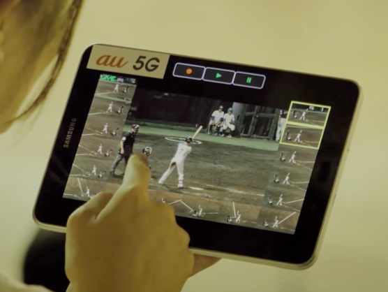 世界初、「5G」で自由視点映像のリアルタイム配信に成功